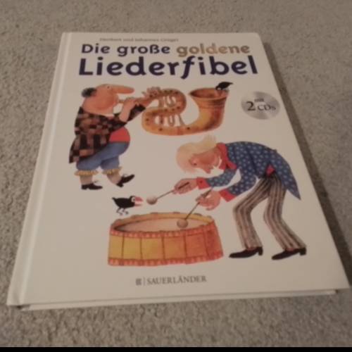 Buch inkl. CDs; Liederfibel, zu finden beim Stand 127 am Standort Flohkids Hamburg Nord