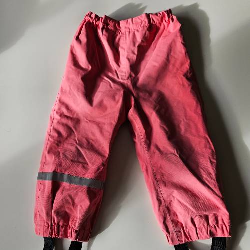 H&M Regenhose pink  Größe: 92, zu finden beim Stand 60 am Standort Flohkids Hamburg Nord