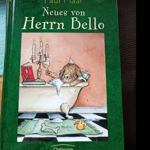 Buch Neues von Herrn Bello Ma, zu finden beim Stand 211 am Standort Flohkids Hamburg Nord