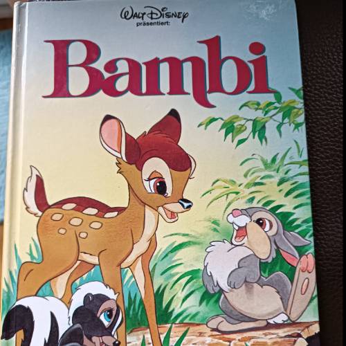 Buch Disney Bambi, zu finden beim Stand 211 am Standort Flohkids Hamburg Nord