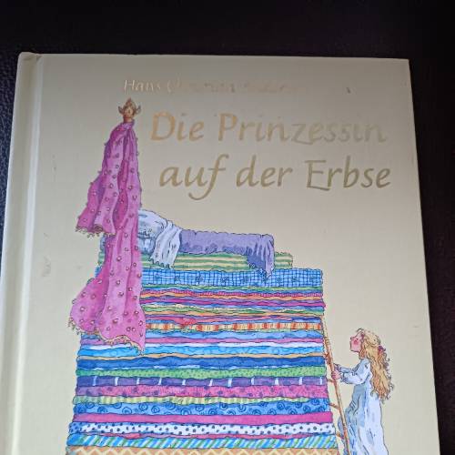 Buch Die Prinzessin a. d.Erbse, zu finden beim Stand 211 am Standort Flohkids Hamburg Nord