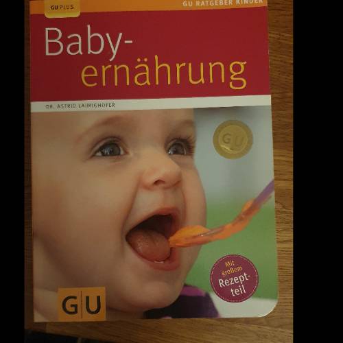Buch Baby Ernährung GU, zu finden beim Stand 24 am Standort Flohkids Hamburg Nord