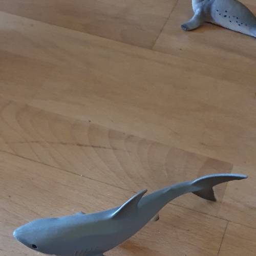 Schleich Weißer Hai, zu finden beim Stand 4 am Standort Flohkids Hamburg Nord