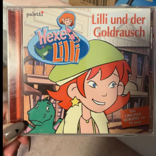 Hexe Lilli CD, zu finden beim Stand 269 am Standort Flohkids Hamburg Nord