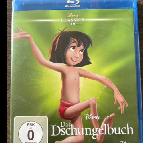 Blu Ray Disney Das Dschungelbu, zu finden beim Stand 106 am Standort Flohkids Hamburg Nord