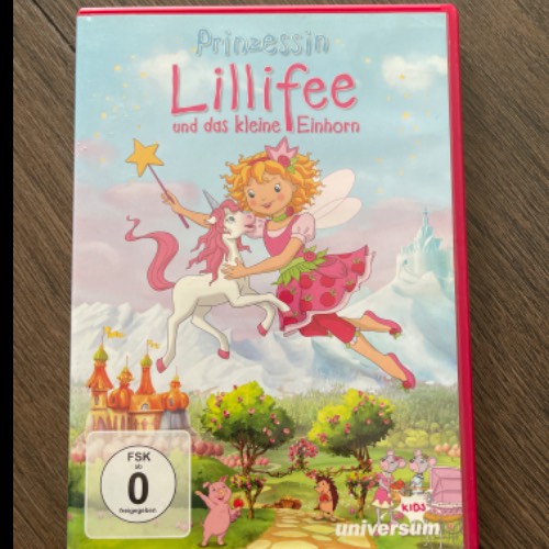 DVD Prinzessin Lillifee Einhor, zu finden beim Stand 106 am Standort Flohkids Hamburg Nord