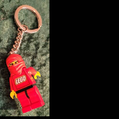 Lego Schlüsselanhänger Ninja, zu finden beim Stand 248 am Standort Flohkids Hamburg Nord