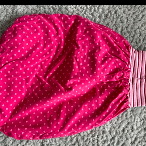 Handmade Schlafsack Pink, zu finden beim Stand 32 am Standort Flohkids Hamburg Nord