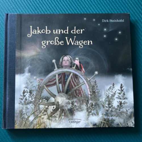 Buch Jakob und der große Wagen, zu finden beim Stand 139 am Standort Flohkids Hamburg Nord