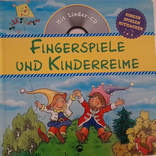 Buch+CD Fingerlieder & Reime, zu finden beim Stand 19 am Standort Flohkids Hamburg Nord
