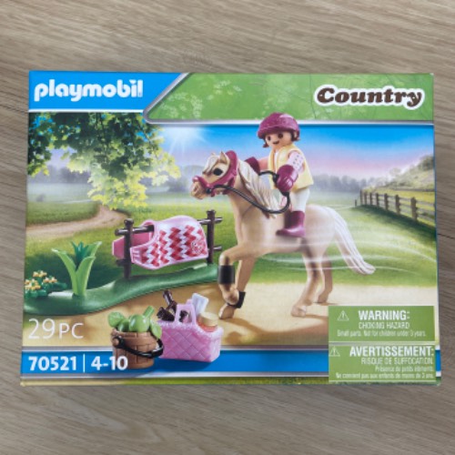 Playmobil Pferd Mädchen, zu finden beim Stand 119 am Standort Flohkids Hamburg Nord