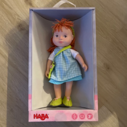 Puppe Zora Neu , zu finden beim Stand 119 am Standort Flohkids Hamburg Nord