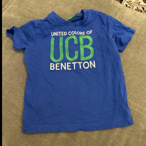 U.C.B. T-Shirt Blau  Größe: 2 Y, zu finden beim Stand 214 am Standort Flohkids Hamburg Nord