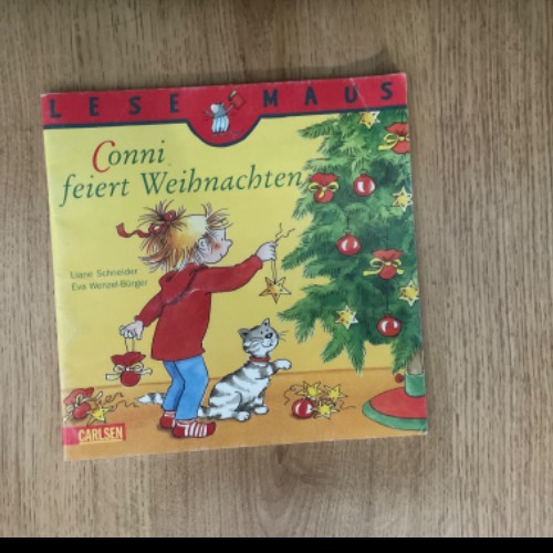 Buch Conny feiert Weihnachten , zu finden beim Stand 126 am Standort Flohkids Hamburg Nord