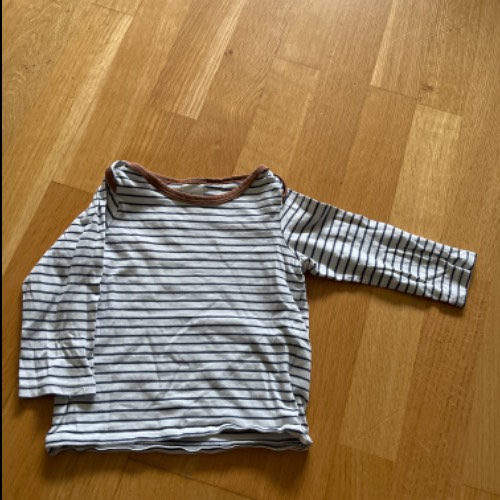 H&M Sweatshirt  Größe: 68 gestreift , zu finden beim Stand 124 am Standort Flohkids Hamburg Nord