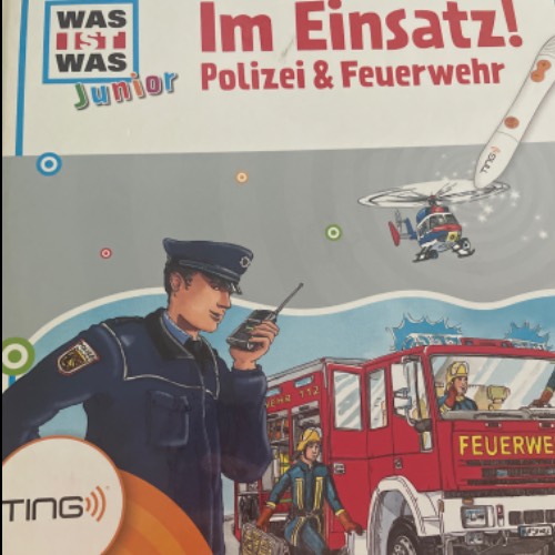 TING Buch Was i Was Polizei+FW, zu finden beim Stand 21 am Standort Flohkids Hamburg Nord