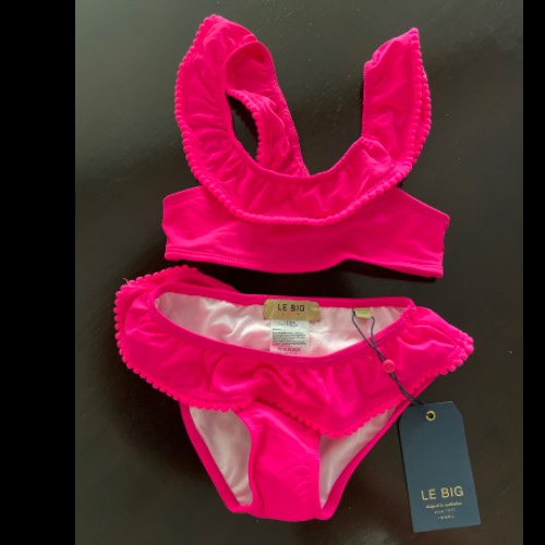 NEU Bikini  Größe: 98/104 LE BIG pink, zu finden beim Stand 21 am Standort Flohkids Hamburg Nord
