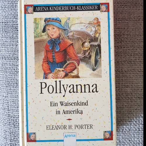 Pollyanna- Buch, zu finden beim Stand 127 am Standort Flohkids Hamburg Nord