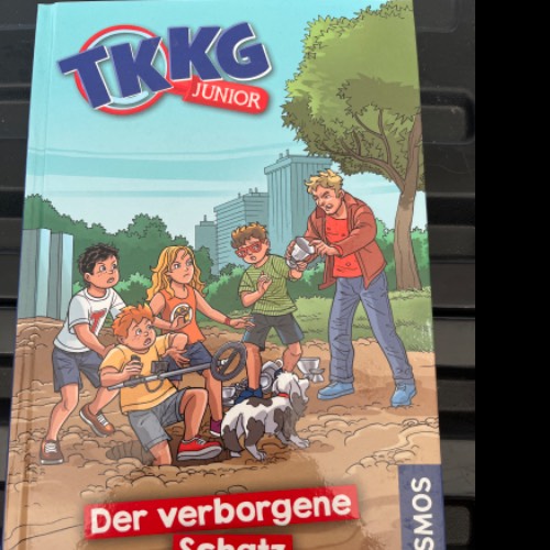 TKKG Buch, zu finden beim Stand 89 am Standort Flohkids Hamburg Nord