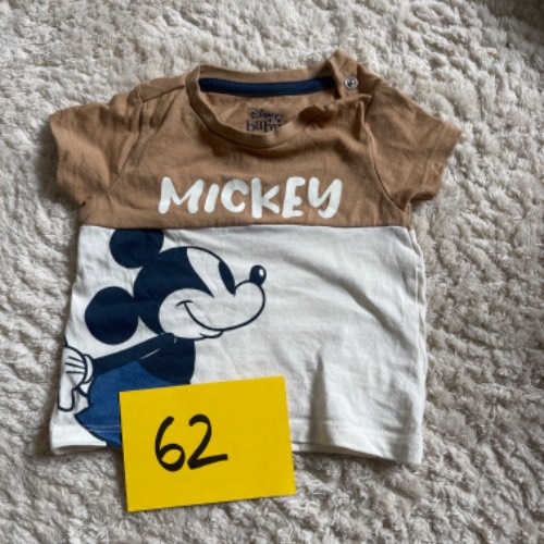 Mickey T-Shirt  Größe: 62, zu finden beim Stand 85 am Standort Flohkids Hamburg Nord