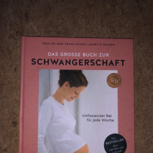 Das große Buch Schwangerschaft, zu finden beim Stand 157 am Standort Flohkids Hamburg Nord