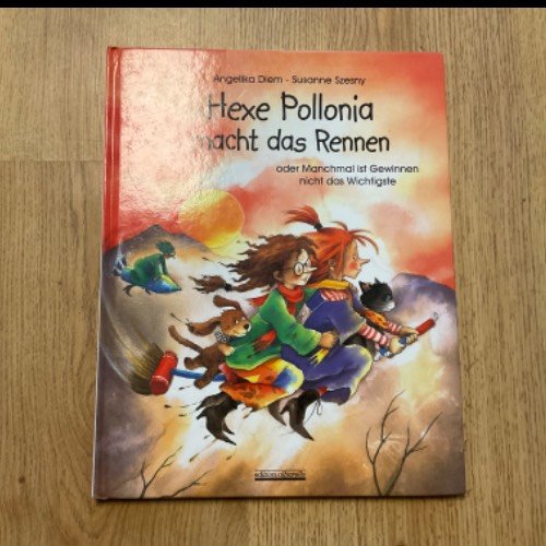 Buch Hexe Pollonia, zu finden beim Stand 126 am Standort Flohkids Hamburg Nord