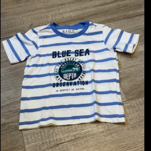 T-Shirt  Größe: 86/92 Tchibo Blue sea , zu finden beim Stand 65 am Standort Flohkids Hamburg Nord