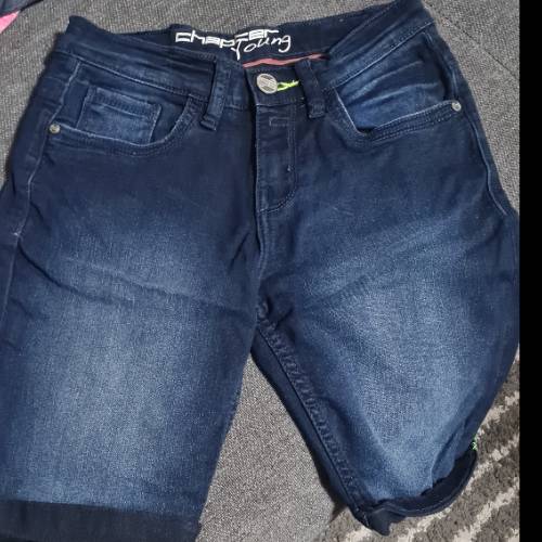 Jeans shorts dunkel  Größe: 146 NEU, zu finden beim Stand 125 am Standort Flohkids Hamburg Nord