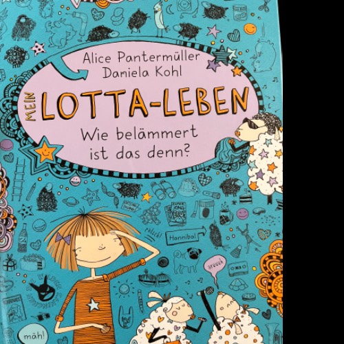 Buch Lotta Leben türkis, zu finden beim Stand 89 am Standort Flohkids Hamburg Nord