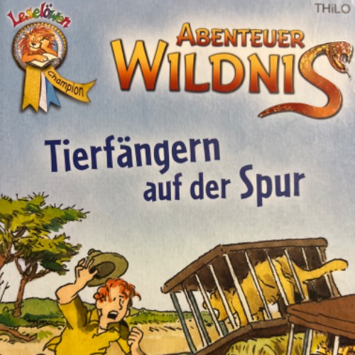 Buch Abenteuer Wildnis, zu finden beim Stand 99 am Standort Flohkids Hamburg Nord