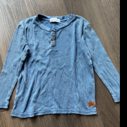 H&M Shirt  Größe: 98/104 blau, zu finden beim Stand 106 am Standort Flohkids Hamburg Nord
