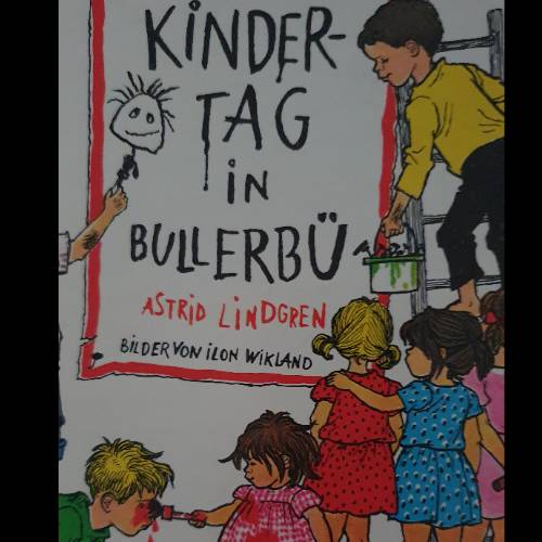 Buch Kindertag i Bullerbü, zu finden beim Stand 24 am Standort Flohkids Hamburg Nord