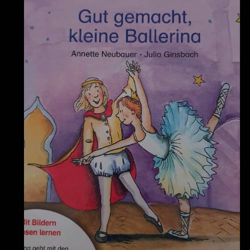 Buch gut gemacht kl Ballerina, zu finden beim Stand 24 am Standort Flohkids Hamburg Nord