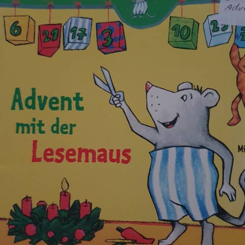 Lesemaus Advent, zu finden beim Stand 24 am Standort Flohkids Hamburg Nord