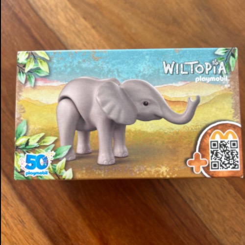 Wiltopia Elefant Playmobil, zu finden beim Stand 121 am Standort Flohkids Hamburg Nord