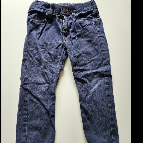 H&M Jeans blau  Größe: 110, zu finden beim Stand 60 am Standort Flohkids Hamburg Nord