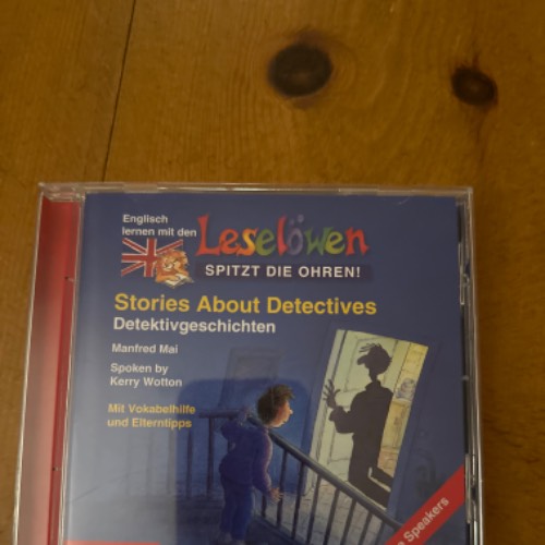 Stories about detectives CD, zu finden beim Stand 29 am Standort Flohkids Hamburg Nord