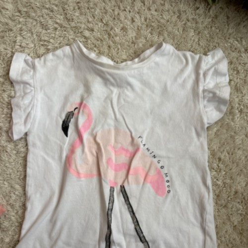T-Shirt ZARA  Größe: 86 Flamingo, zu finden beim Stand 4 am Standort Flohkids Hamburg Nord