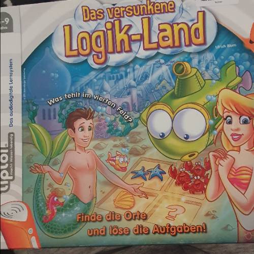 Tiptoi Spiel versunk LogikLand, zu finden beim Stand 24 am Standort Flohkids Hamburg Nord