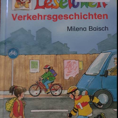 Buch Verkehrsgeschichten, zu finden beim Stand 24 am Standort Flohkids Hamburg Nord