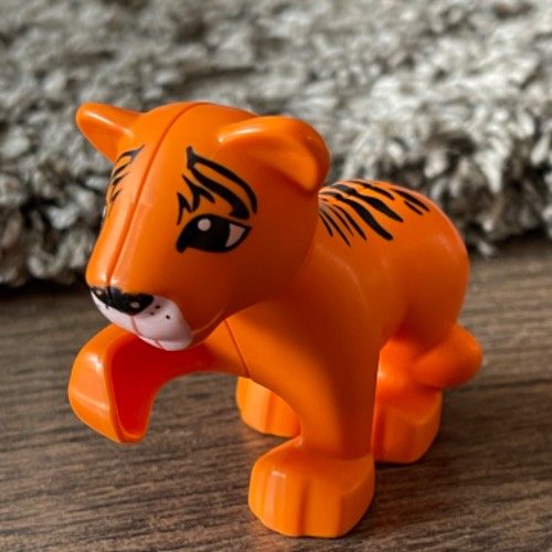 Lego Duplo Tiger Baby, zu finden beim Stand 106 am Standort Flohkids Hamburg Nord