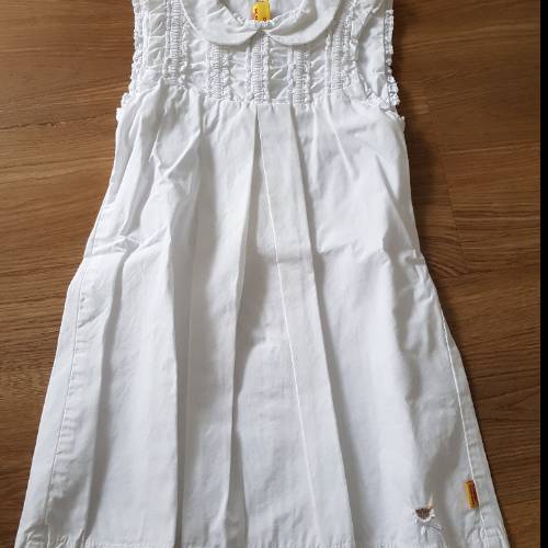 Steiff Kleid weiß Größe: 98, zu finden beim Stand 213 am Standort Flohkids Hamburg Nord