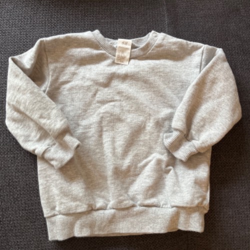 Sweatshirt Grau  Größe: 74, zu finden beim Stand 81 am Standort Flohkids Hamburg Nord