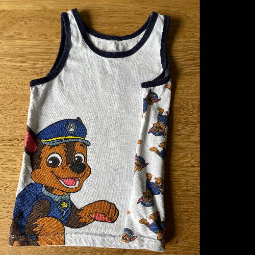 Unterhemd  Größe: 110/116 Paw Patrol, zu finden beim Stand 31 am Standort Flohkids Hamburg Nord