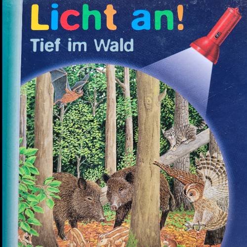 Buch Licht an Wald, zu finden beim Stand 32 am Standort Flohkids Hamburg Nord
