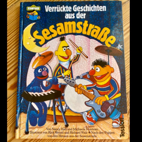 Buch Sesamstrasse, zu finden beim Stand 11 am Standort Flohkids Hamburg Nord