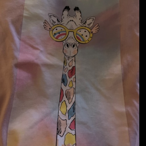 Lily&Dan Tshirt  Größe: 116 Giraffe , zu finden beim Stand 21 am Standort Flohkids Hamburg Nord