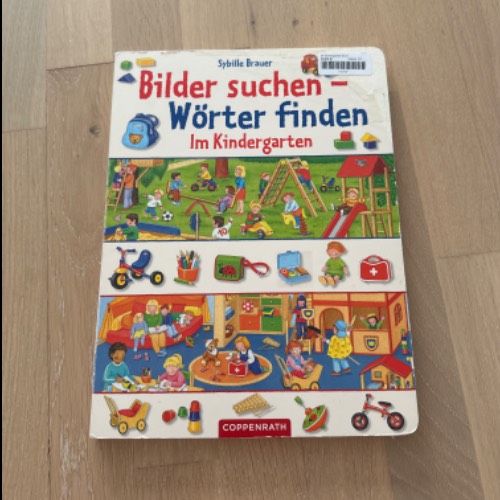 Im Kindergarten Buch, zu finden beim Stand 254 am Standort Flohkids Hamburg Nord