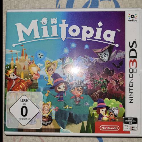 Nintendo  Größe: 3 DS Miitopia, zu finden beim Stand 32 am Standort Flohkids Hamburg Nord