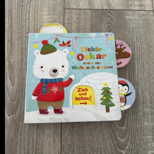 Buch Eisbär Oskar, zu finden beim Stand 14 am Standort Flohkids Hamburg Nord